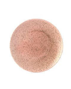 Speckeled Pink Dinner Plate