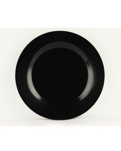 Black Dinner Plate