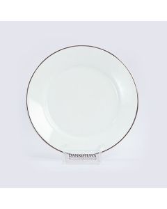 Cherry Platinum Dinner Plate