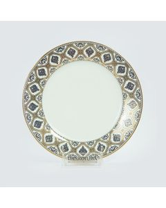 Doris Grey Dinner Plate