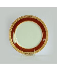 Empress Red Dinner Plate