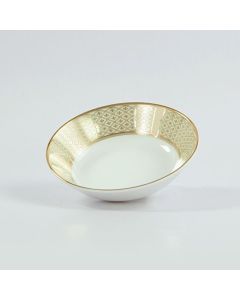 Jewel Cream Fruit Saucer