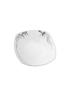 Bamboo Silver Fruit Saucer