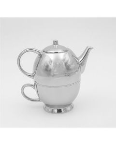 Breakfast Tea Set - Platinum