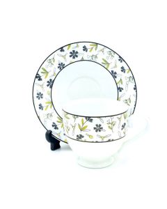 Floral Fantasy Tea Cup & Saucer