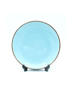 Aqua Blue Salad Plate