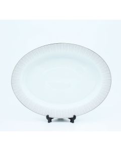 Luminous Silver Platter