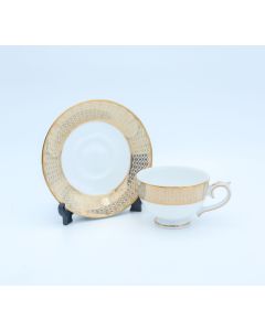 Jewel Cream Tea Cup & Saucer