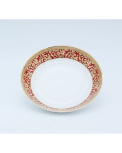 Nuptial Red Cereal Bowl