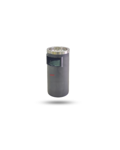 Dustoff Lobby Bin Ash Tray Inox