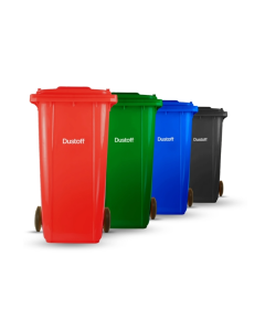 Dustoff Garbage Bin 240 Litre Inox