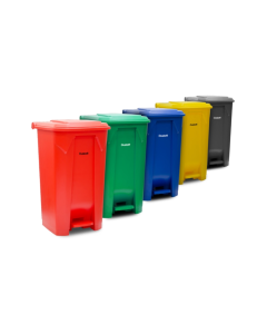 Dustoff Garbage Bin with Pedal 100 Litre Inox