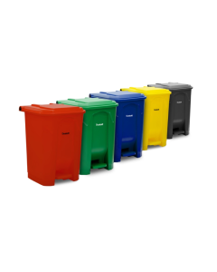 Dustoff Garbage Bin with Pedal 50 Litre Inox