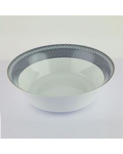 Black Lace Large Salad Bowl