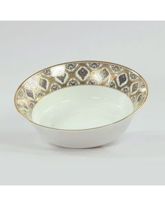 Doris Grey Large Salad Bowl