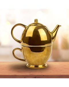 Breakfast Tea Set - Gold
