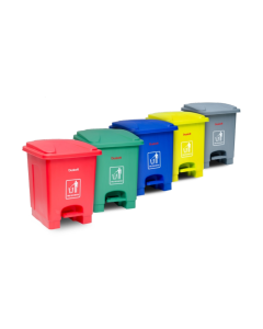 Dustoff Garbage Bin with Pedal 15 Litre Neptune