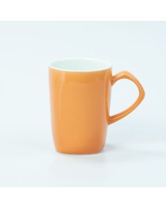 Orange Colour Two Tone Mug