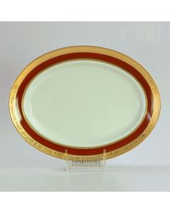 Empress Red Platter 14''