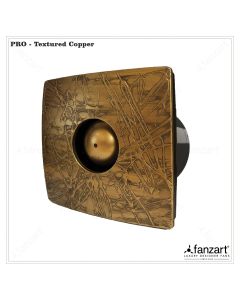 Pro 6” Textured Copper- Ventilating Premium Exhaust Fan with Ultra Silent Technology