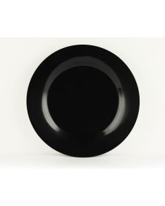 Black Salad Plate