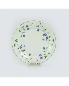 Blue Rose Salad Plate