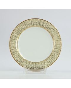 Jewel Cream Salad Plate