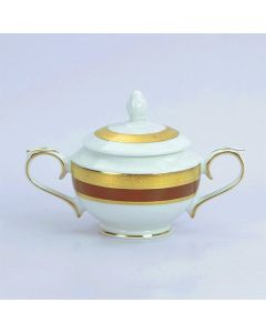 Empress Red Sugar Bowl