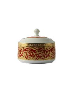 Nuptial Red Sugar Bowl