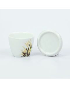 Bamboo Leaf Sugar Bowl