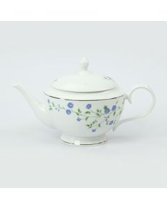 Blue Rose Tea Pot