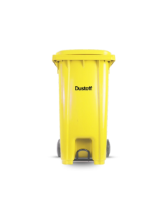 Dustoff Garbage Bin with Wheels & Pedal 240 Litre Triton