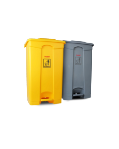 Dustoff Garbage Bin with Pedal 87 Litre Triton