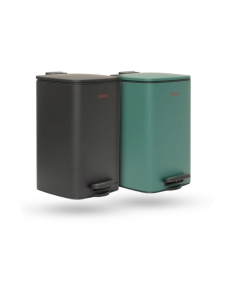 Dustoff Trash Can (8 Litre) - Amber with Pedal 