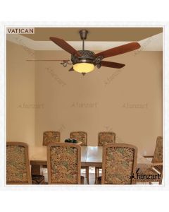 Vatican – 60″ Classical fan with 5 x Special Wood Mahogany blade fan with Summer-Winter feature and Remote Control